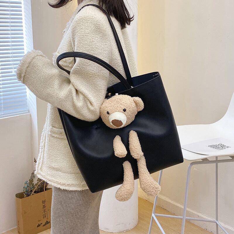 今年人気のバッグウィメンズ2020新流行ネットレッドファッション大容量ショルダーバッグ秋冬ワイルドトートバッグ Tiancai_Wing_Bag3018548735