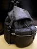超レア◆ALEXANDER WANG アレキサンダーワン 男女可 クラック加工レザー リュック バックパック黒◆ なかなかお目にかかれない初期モデル♪