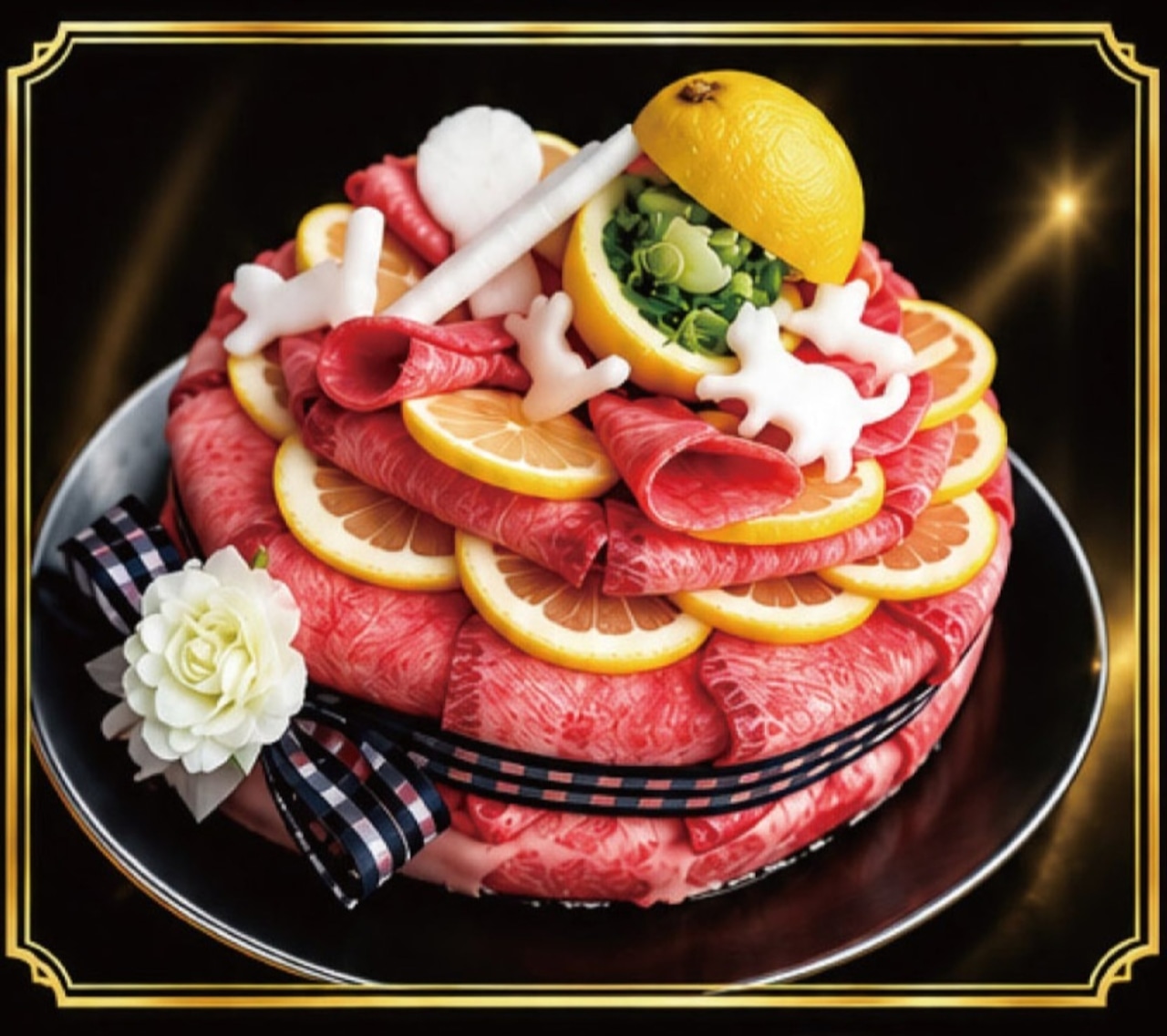 黒毛和牛タンケーキ