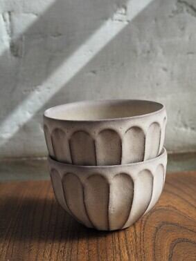 シモヤユミコ 片口 面取り シモヤユミコ 陶展 : うつわshizenブログ