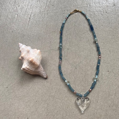 RYUKYU GLASS tubu♡ PENDANT long
