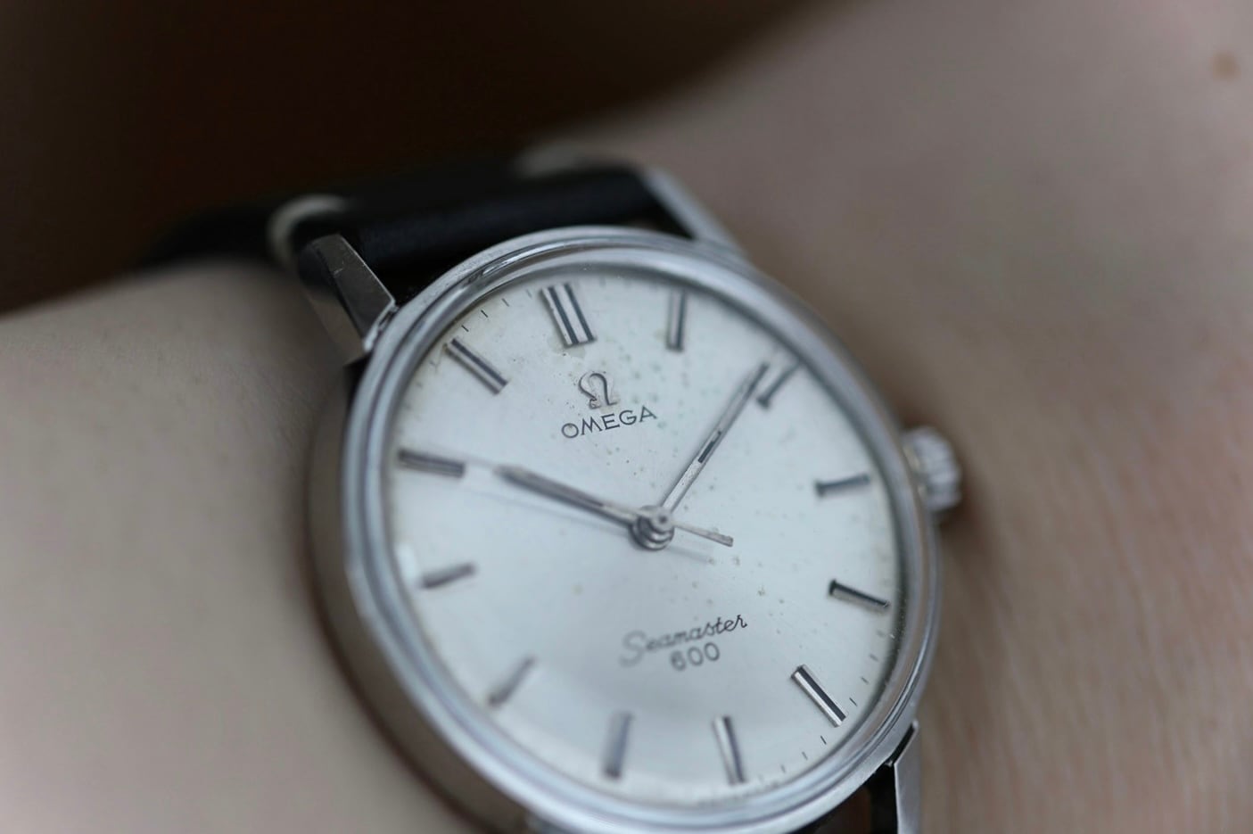 OMEGA】 1960年代製 オメガ シーマスター600 手巻き OH済み OMEGA】 1960年代製 オメガ シーマスター600 手巻き OH済み