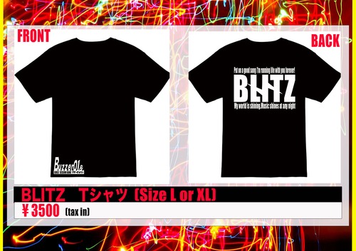 Buzzer01&.【BLITZ】Tシャツ