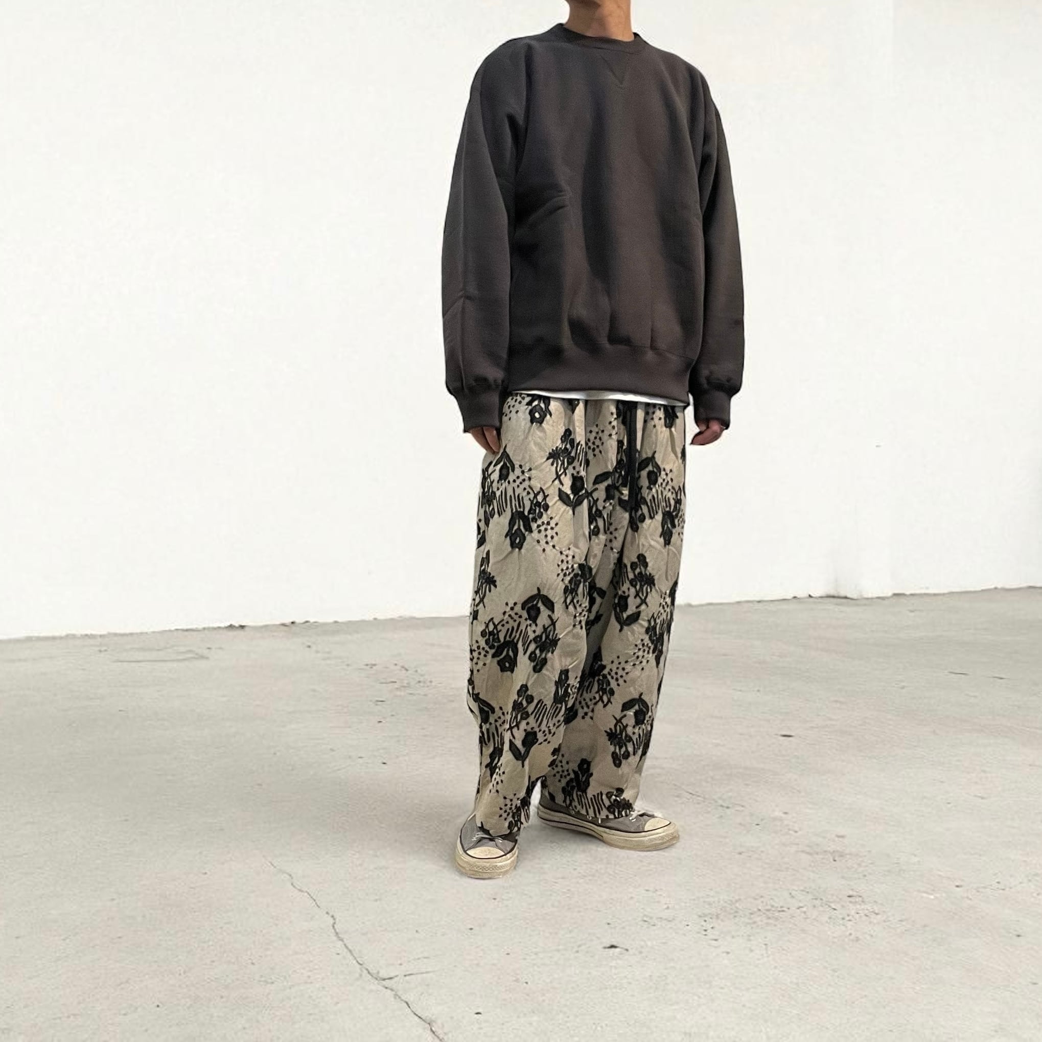 ヨーコサカモト YOKO SAKAMOTO トレーナー スウェット 霜降り M YOKO SAKAMOTO 【ヨーコサカモト】ORIGINAL LOOP WHEEL KINT