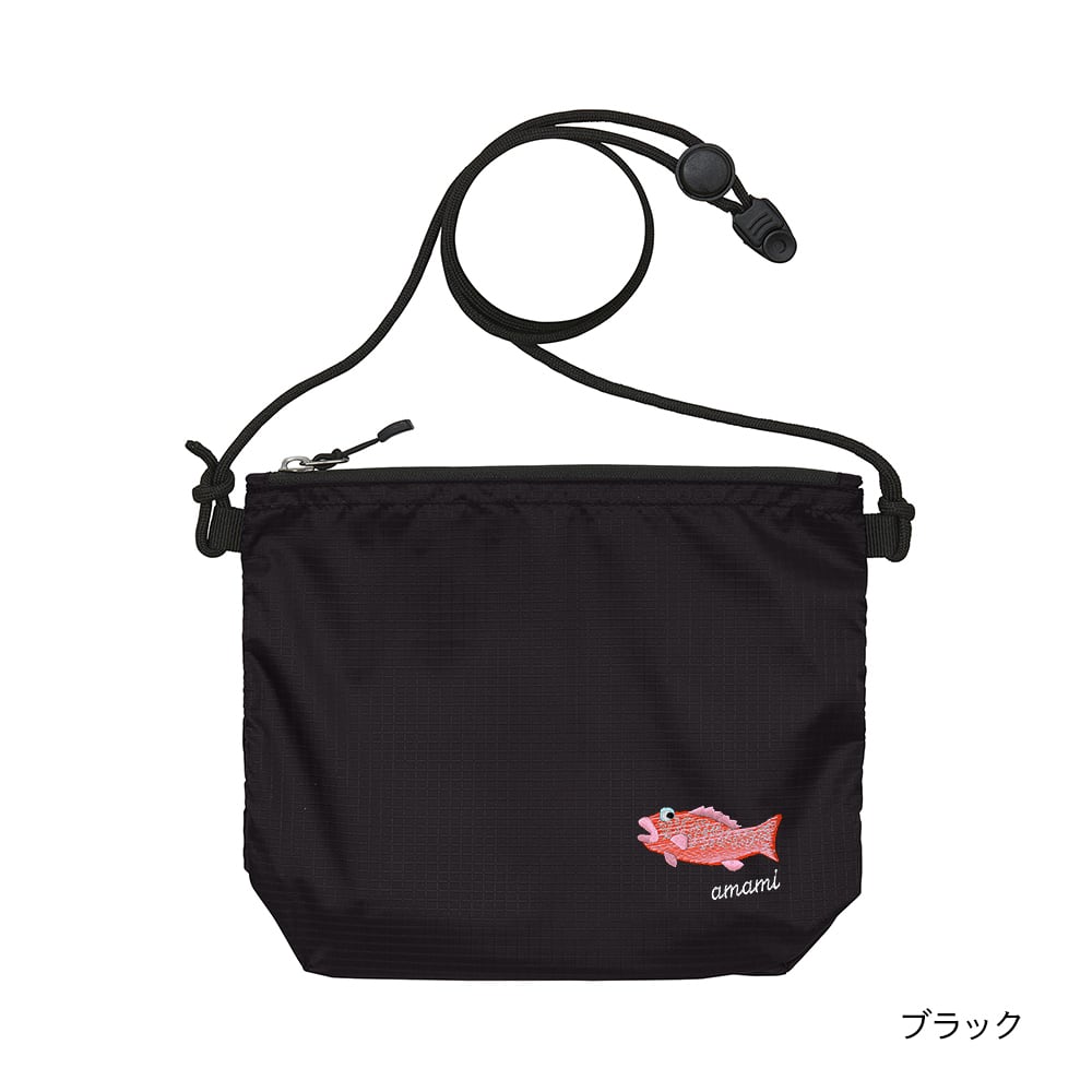 HALON ブラック サコッシュ hALON＞FORM 2WAY ミニトートバッグ