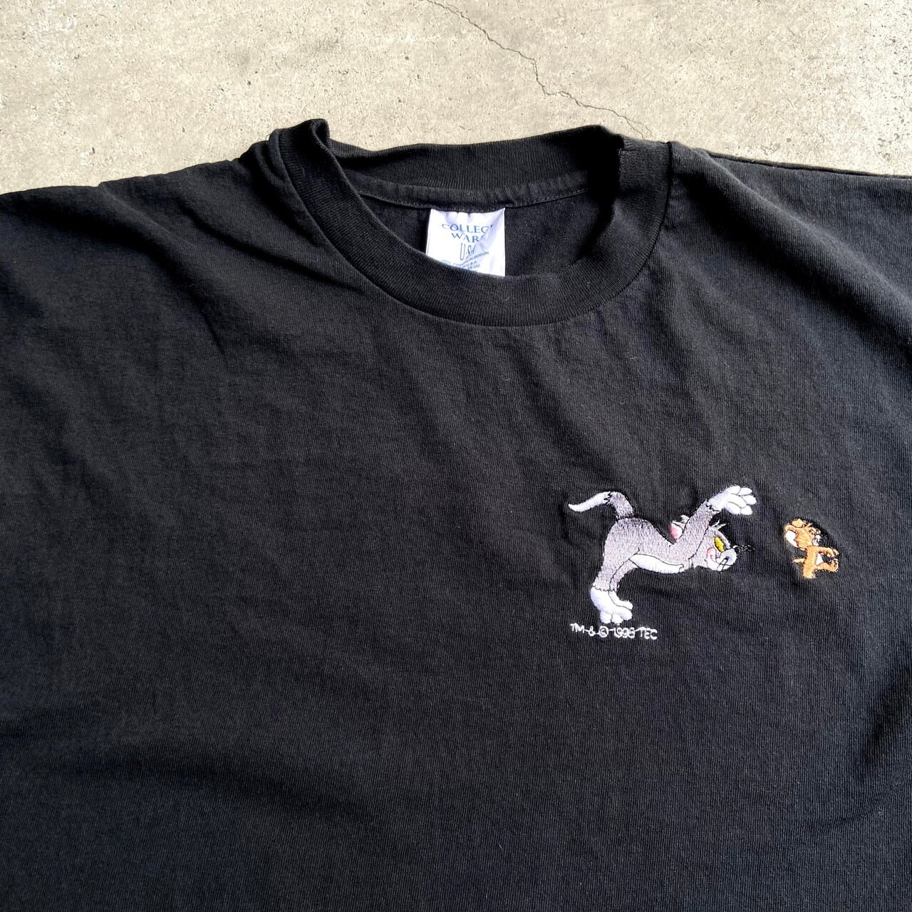 90年代 H.L.MILLER GOLD 刺繍Tシャツ USA製 メンズM ヴィンテージ /eaa244557
