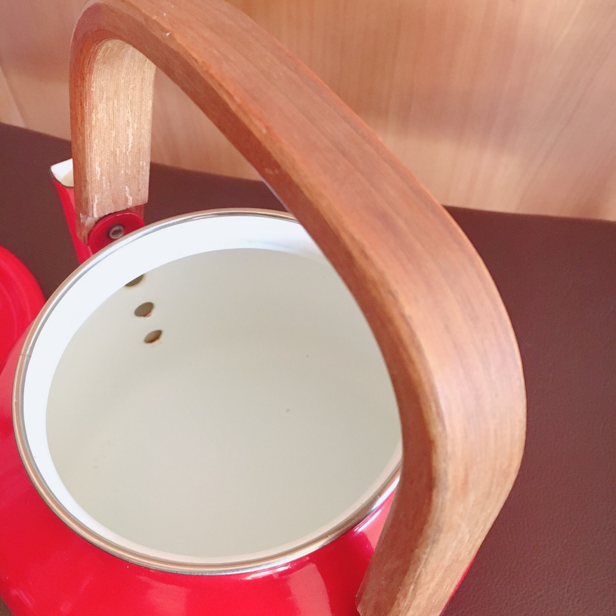 FINEL フィネル ヴィンテージ ケトル 赤 1.9 L