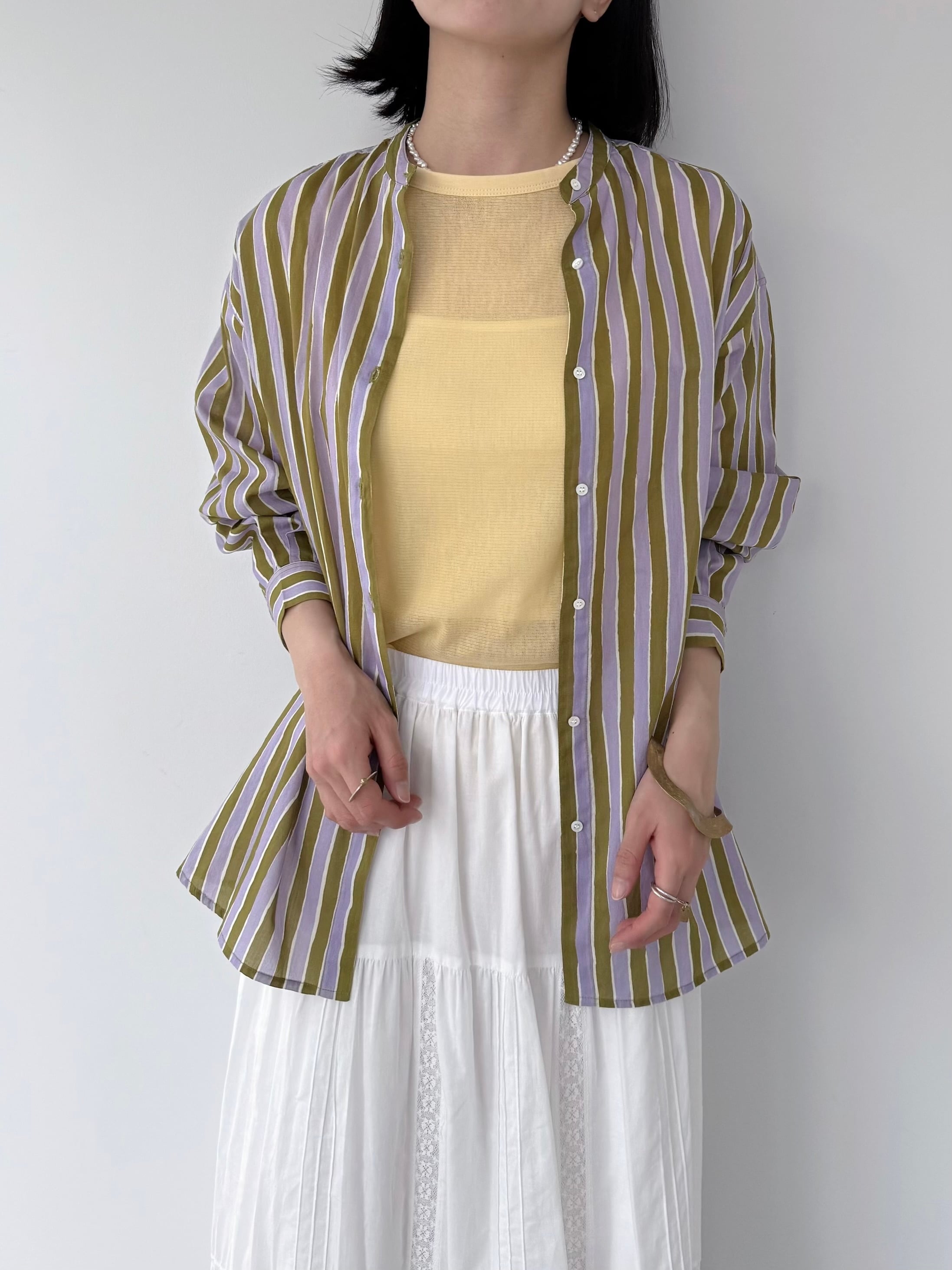 美品　Sara mallika コットンリネンツイルラップスカート 美品 Sara mallika コットンリネンツイルラップスカート 【公式通販】