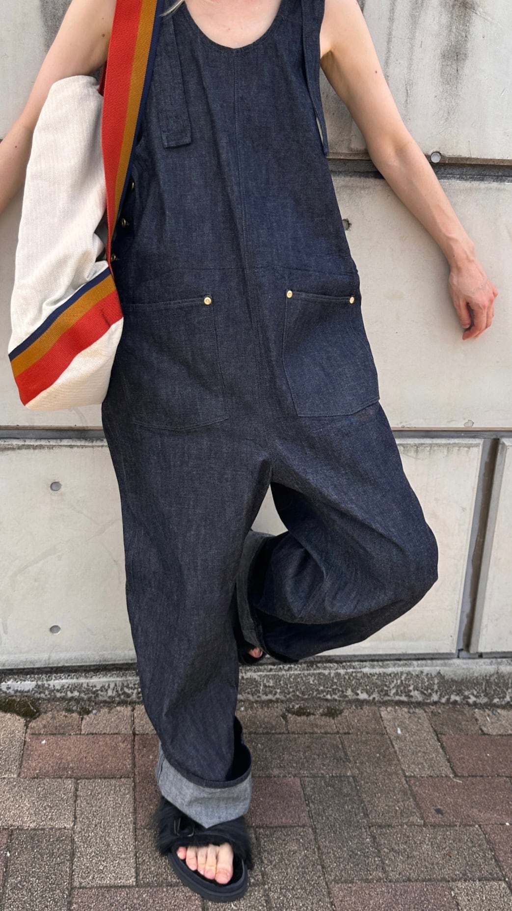pelleq [DENIM DUNGAREES]