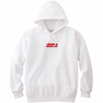 左利きパーカー　ホワイト