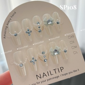 SP108 ネイルチップ サイズXS/S/M