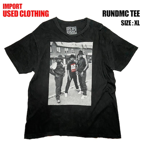 【IMPORT古着】RUN DMC TEE (size XL)