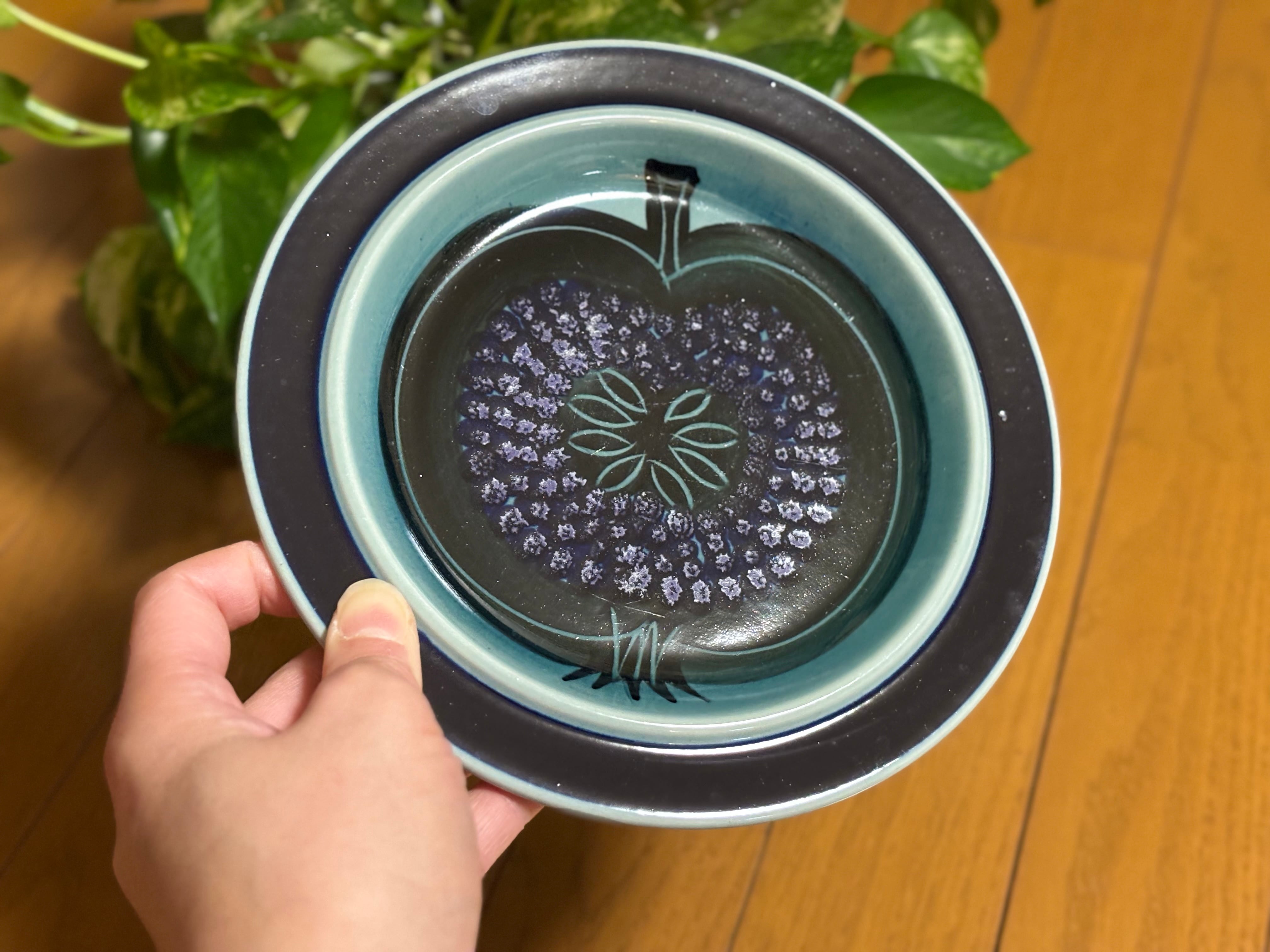 arabia FRUCTUS 20cm blue GOG plate | フラクタス 20cm プレート