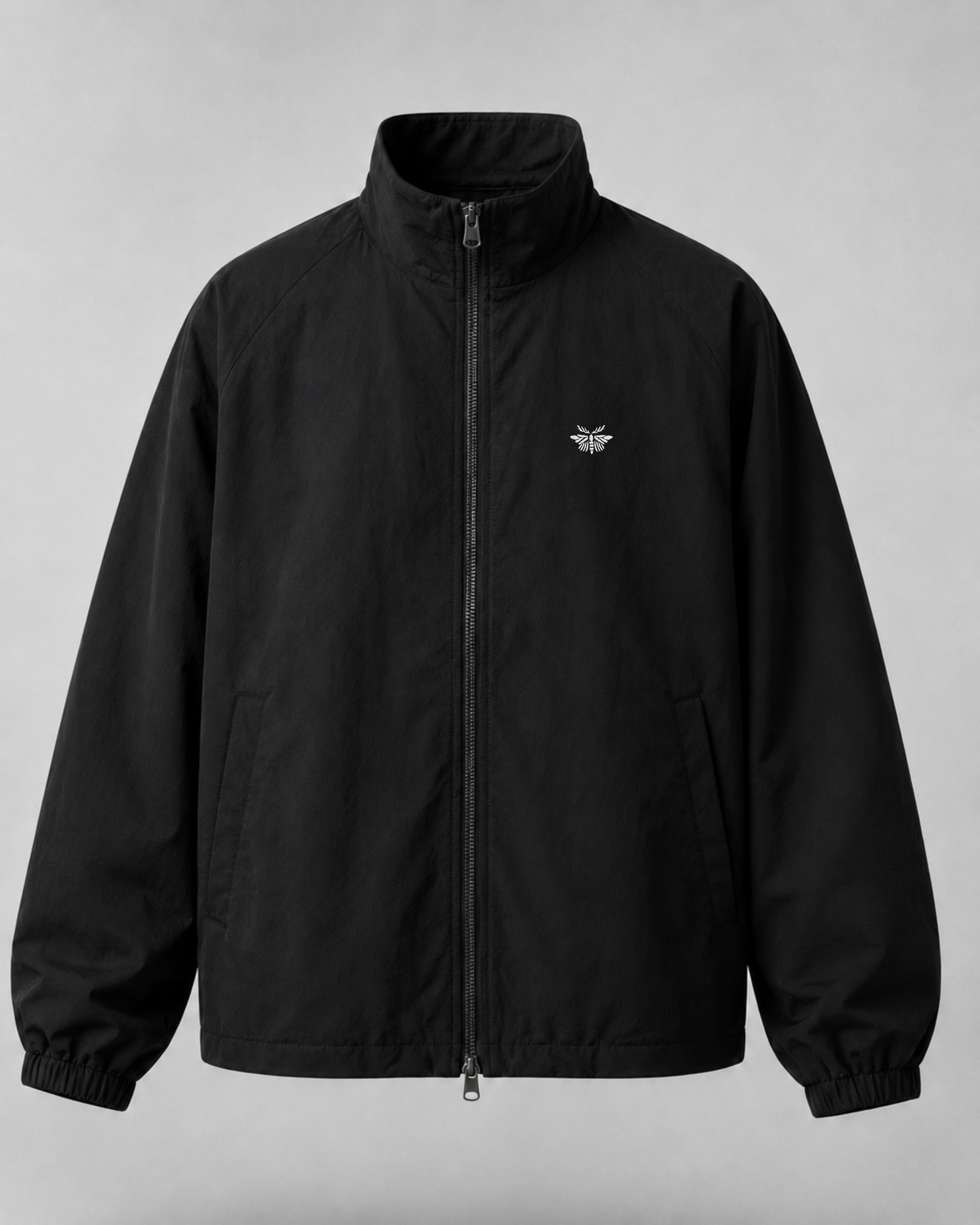 Black Track Jacket「蚕蛾」