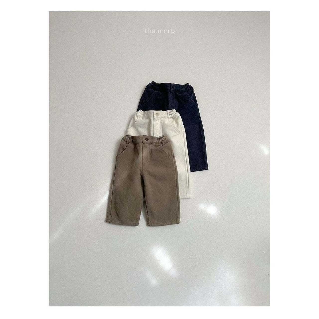 【取寄】minirobe ウィンターベーシックワンタックパンツ｜冬服｜韓国子供服