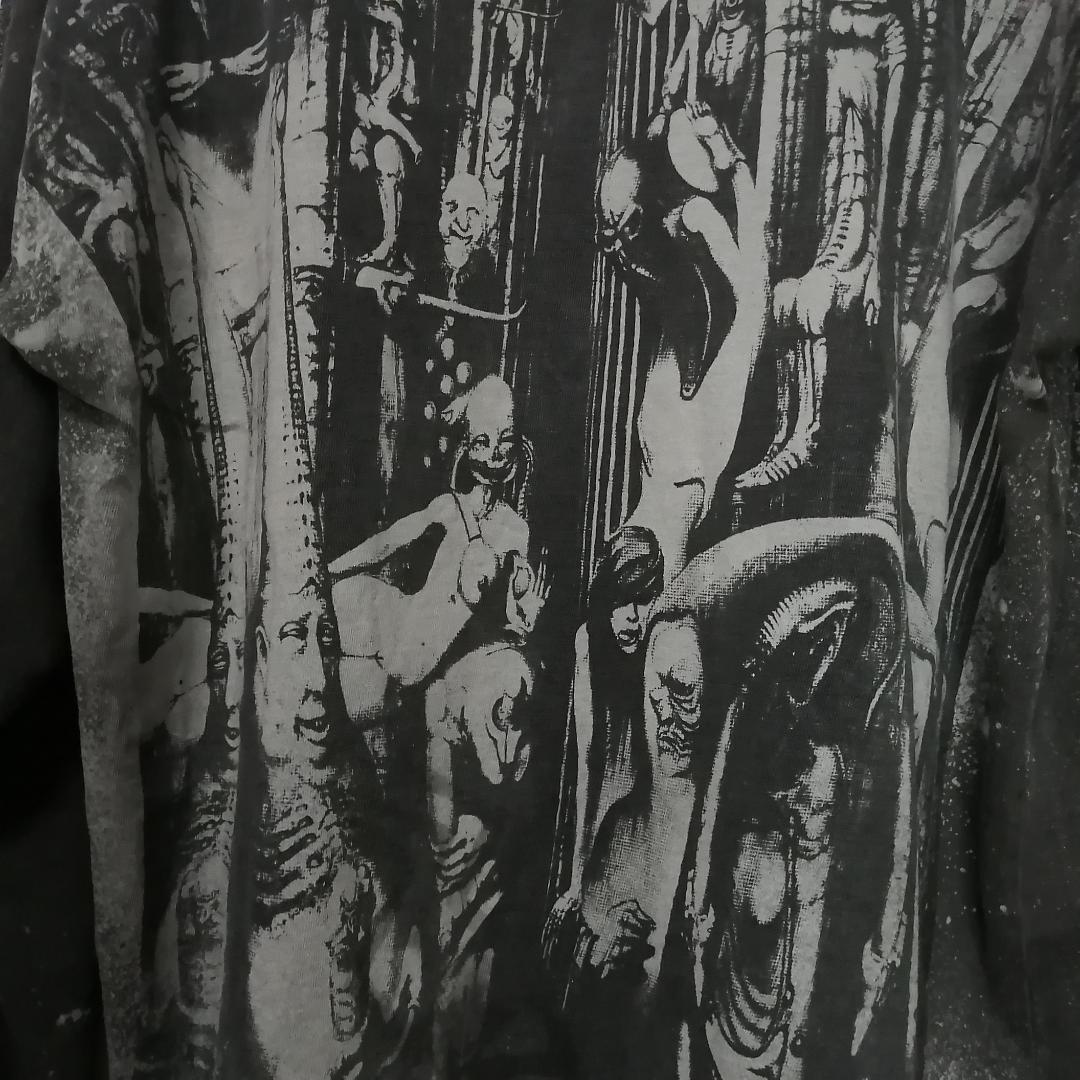 H.R ギーガー Giger Tシャツ Vintage シングルステッチ - Tシャツ