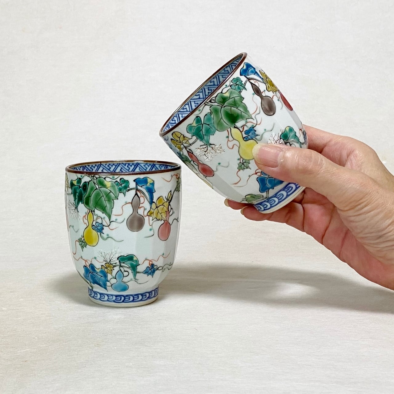 壱楽窯＞ 六瓢組湯呑 | UTSUWAYA かねみん