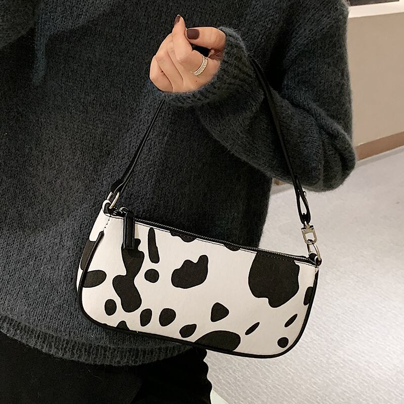 シンプルなスモールバッグメス2020秋冬新流行ファッションキャンバスバッグネットレッドエインガスカウ柄シングルショルダーメッセンジャーバッグ Tiancai_Wing_Bag46214036317