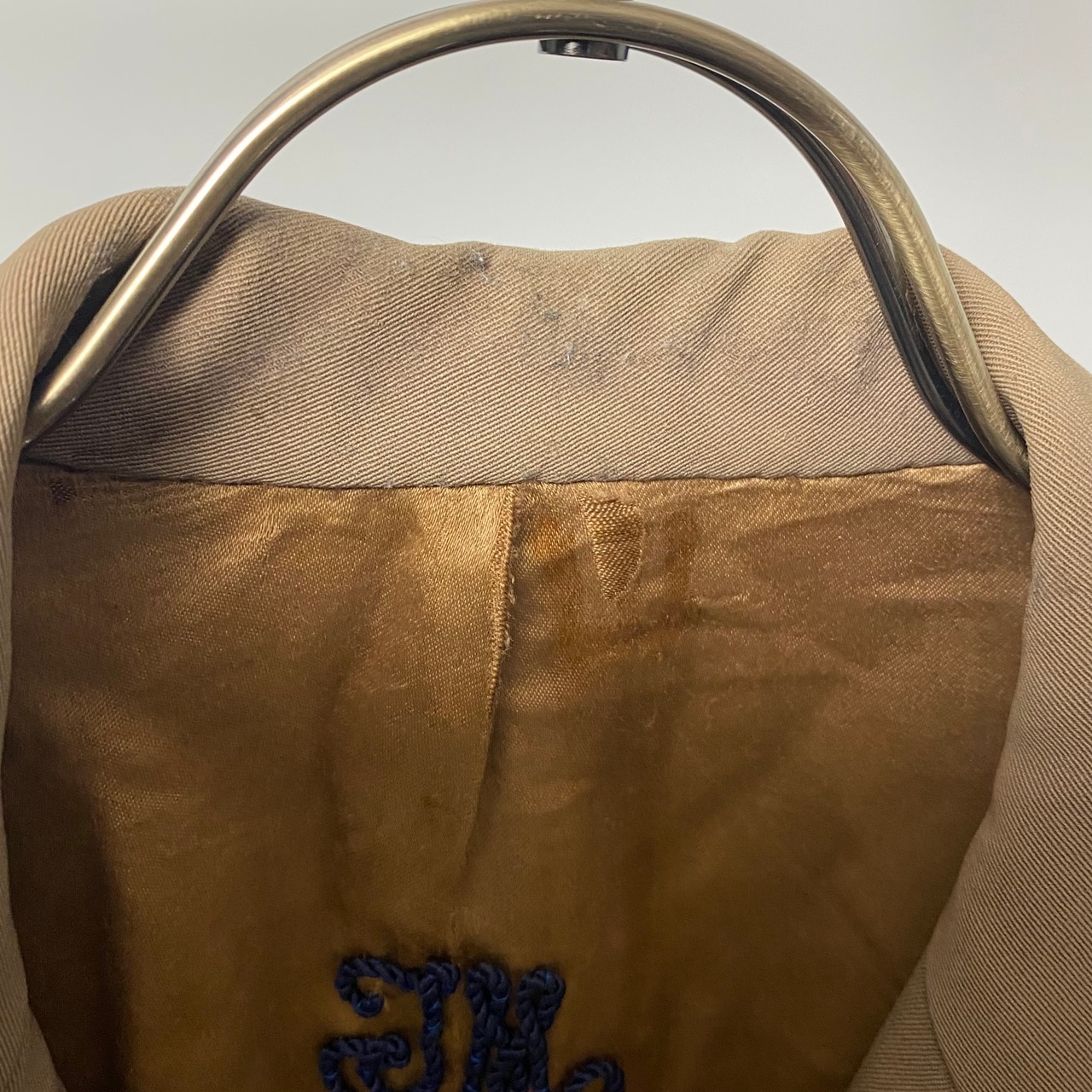 vintage 1950’s gabardine coat made in england