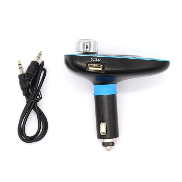 ポータブル USB ハンズフリー Bluetooth のシガーライター MP3/WMA プレーヤーサポート USB ディスク TF カードカー Suv led 画面