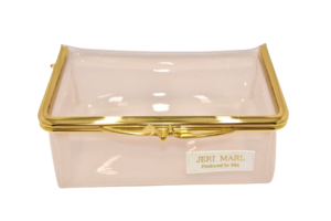 [ＭＩＸ] [JERI MARL] 透明ポーチ 透明ケース 小物入れ (ホワイト) 工房 手作り 日本製 エコパッケージ MX-0041-341