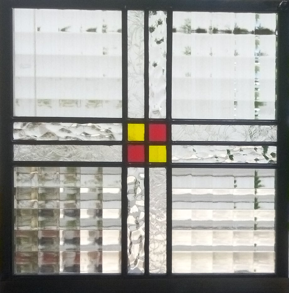 ステンドグラスパネル デザインガラス インテリア 建具 窓 オーダー