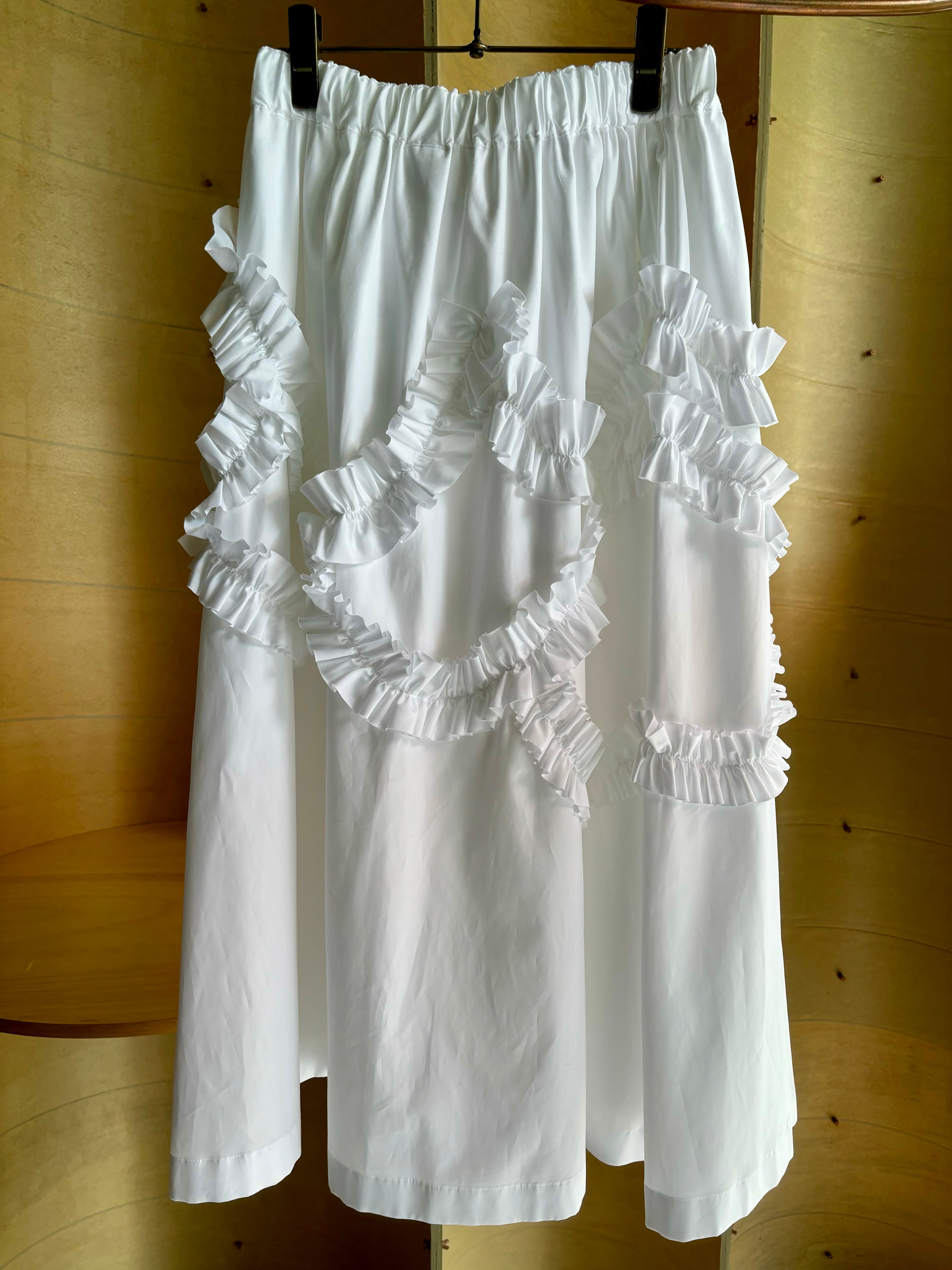 ノワールケイニノミヤ　リバーシブルダウンワンピース　高密度ポリ触り心地ツヤ感〇 ノワール ケイ ニノミヤ noir kei ninomiya フリル ノースリーブ