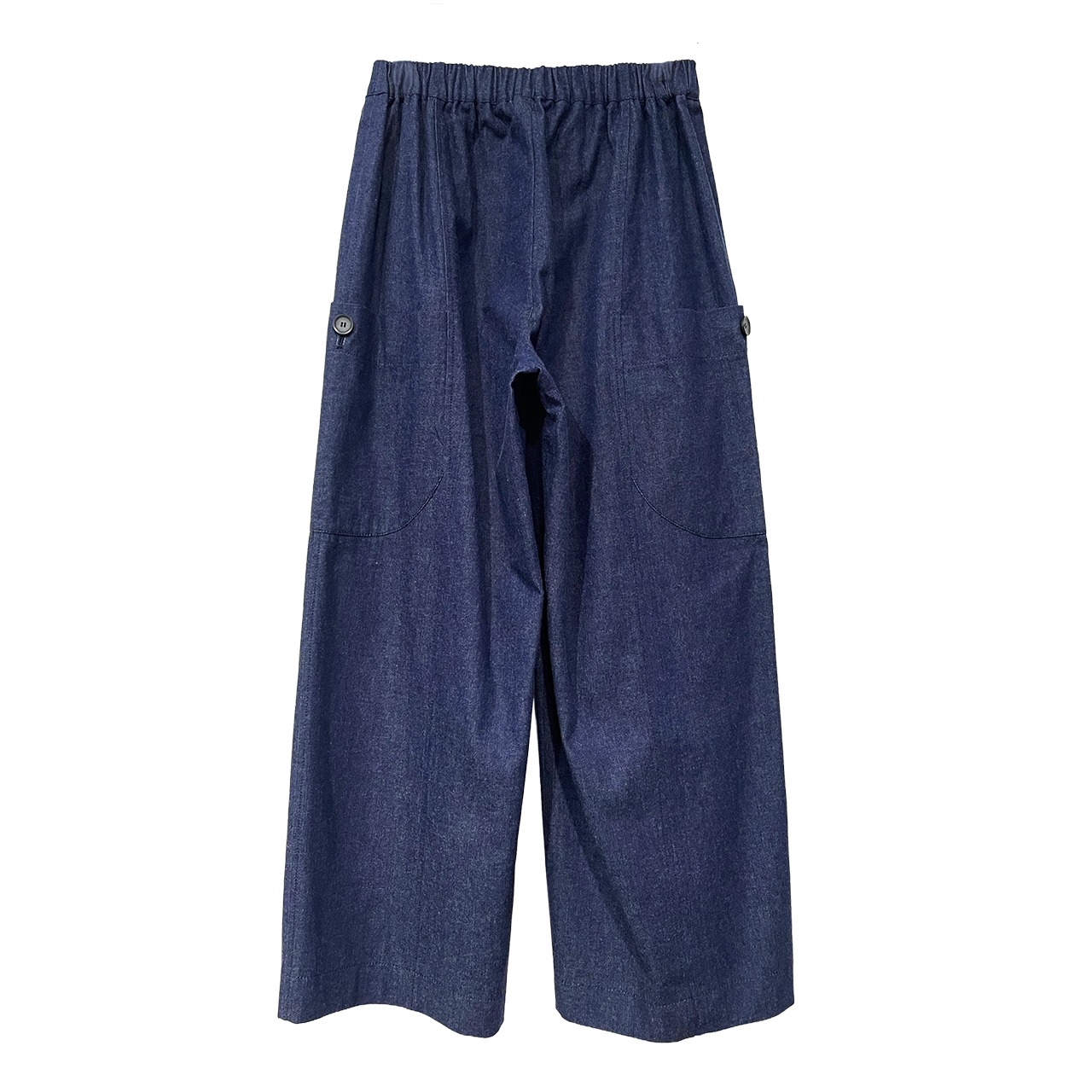 【最新作】8オンスデニムワッシャールーミーパンツ【260-6126】Denim Washer Roomy Pants