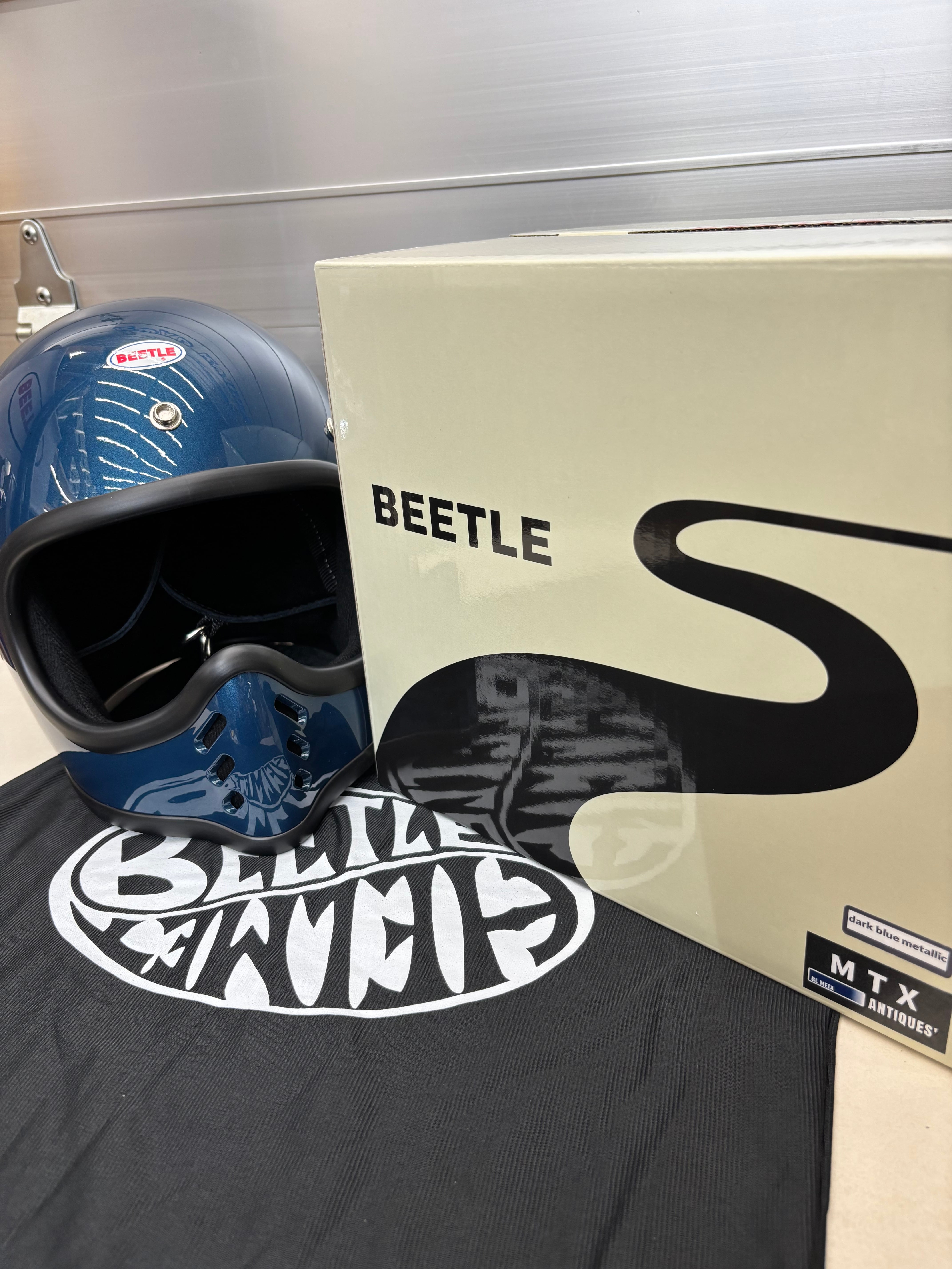 オーシャンビートル ヘルメット MTX ダークブルーメタリック オーシャンビートル ヘルメット MTX ダークブルーメタリック