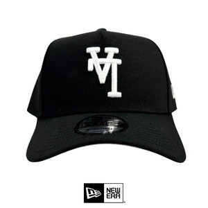 NEW ERA USA 「"LA" Up Side Down 5 Panel BB Cap Black×White」