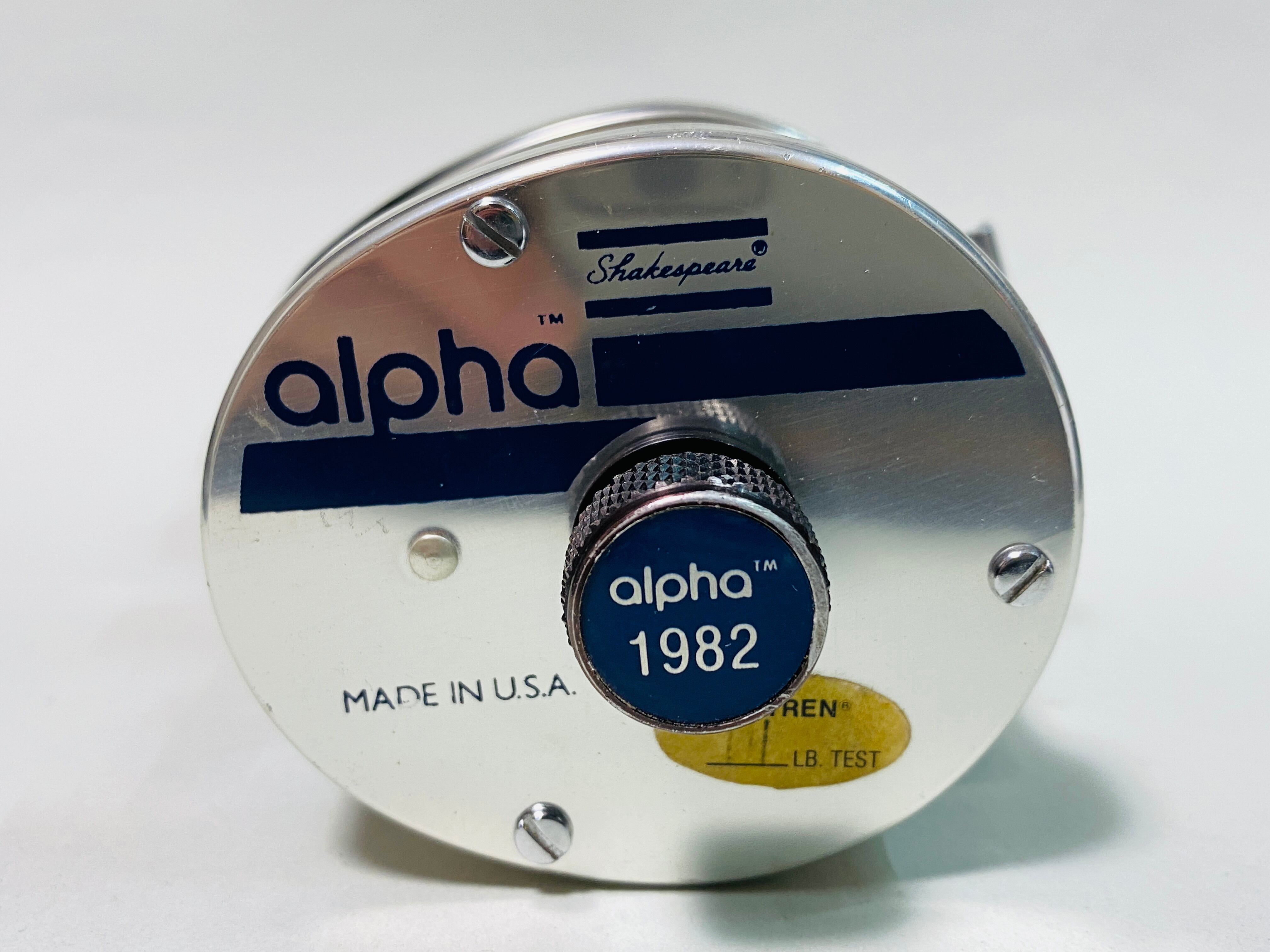 80s Vintage Shakespeare 1982 ALPHA model CK [3336] | Tackleshop GTA