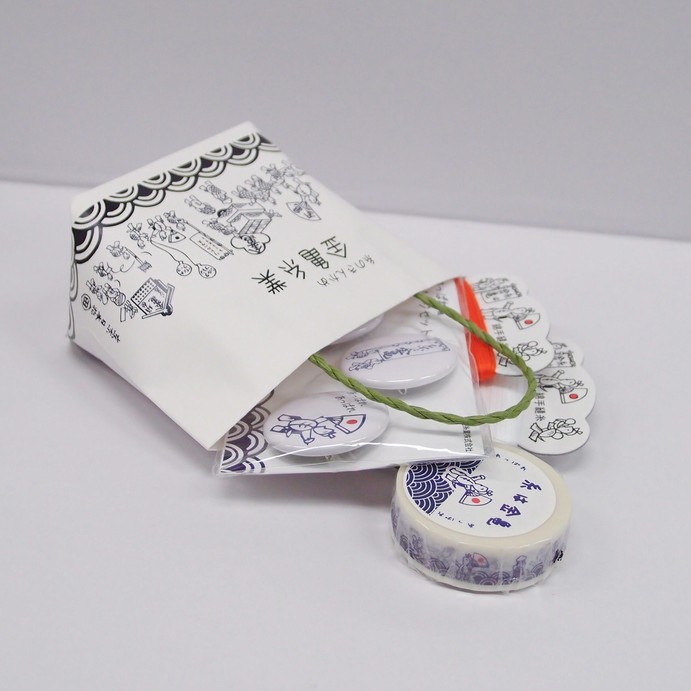 あっぱれ亀のミニ紙袋 | 旅するかめや