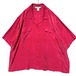 Vintage Big Silhouette S / S Open Color Shirt [1990s-] [KBL awrence] Vintage Big Silhouette Shirt