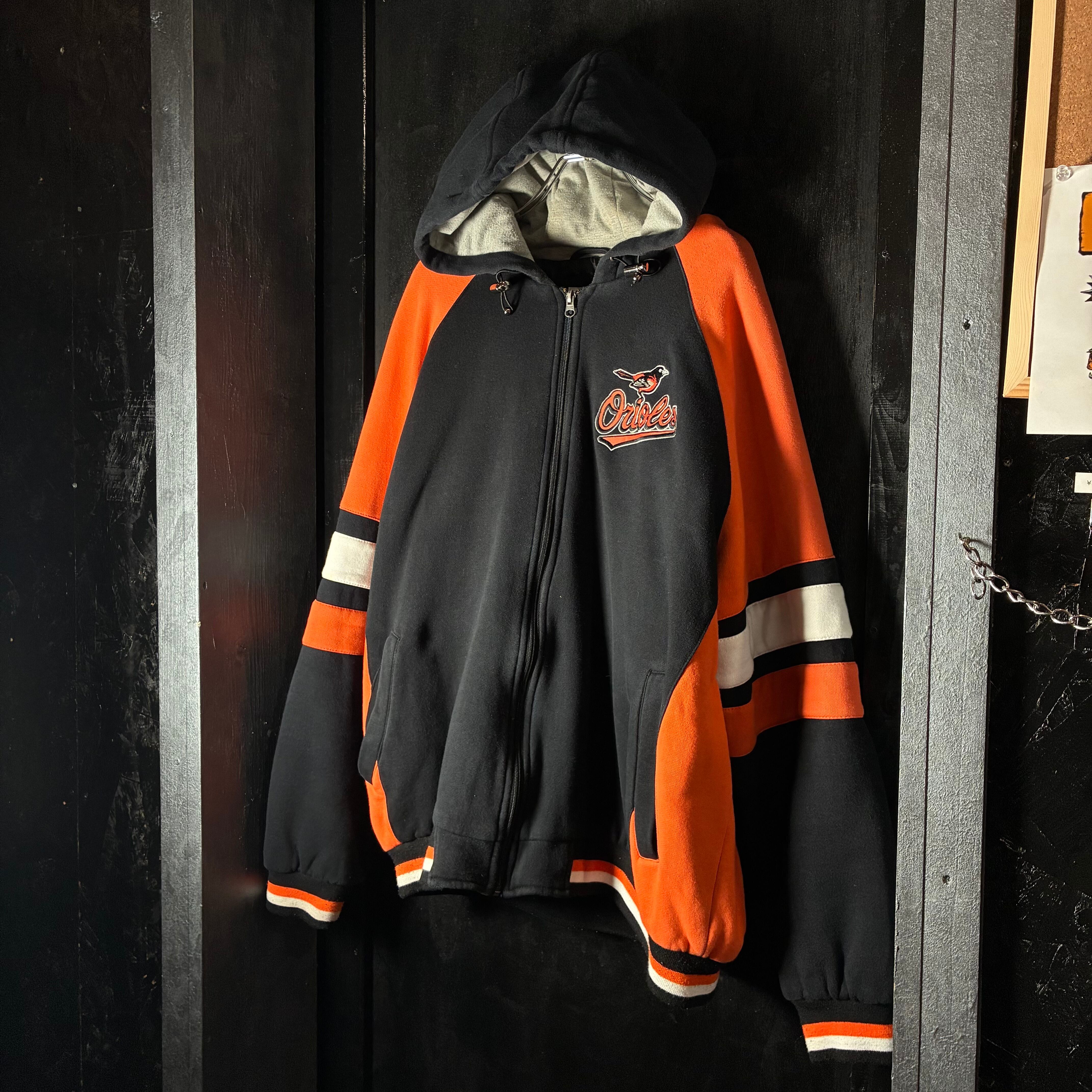 MLB ボルティモア オリオールズ ジップアップパーカー XL | 古着屋 the