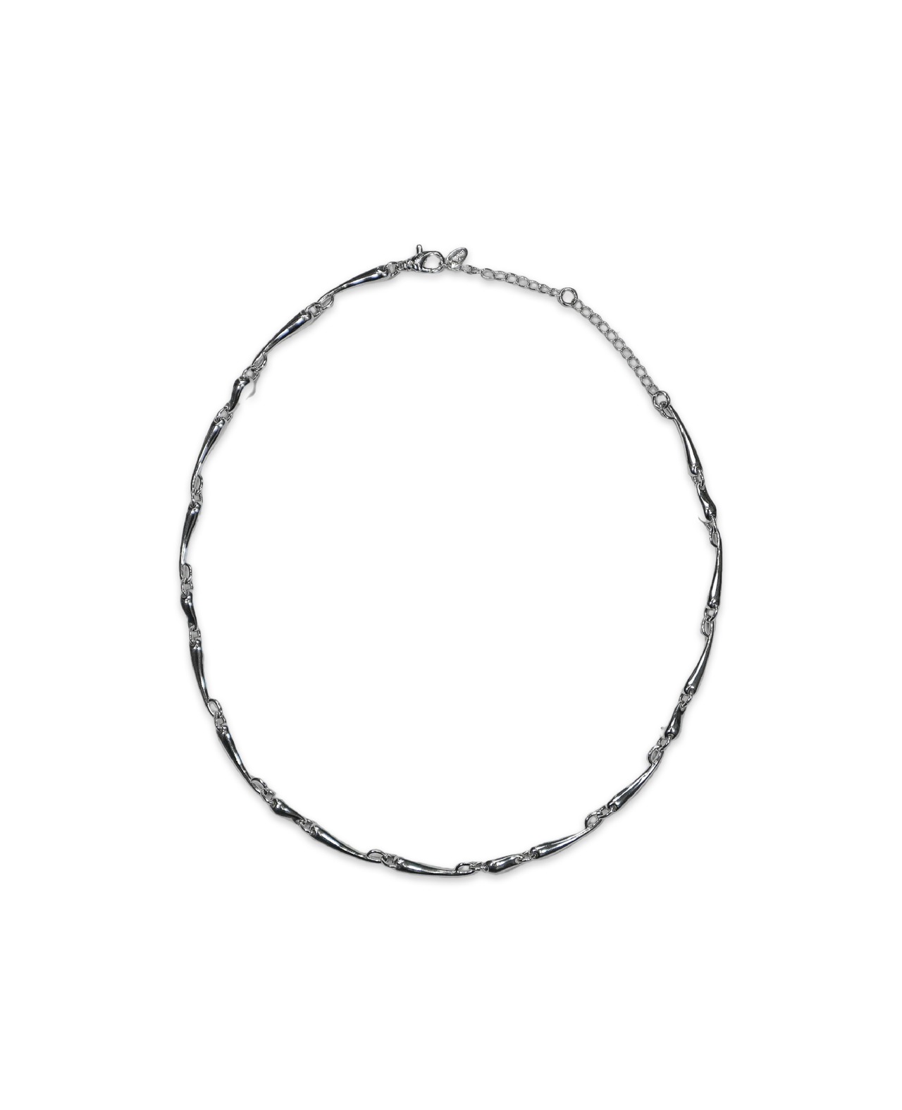 H Drop Necklace “Veiné”