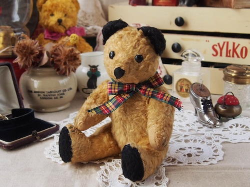 イギリスアンティーク　スーティーベア　スーティータイプのクマ　SOOTY　