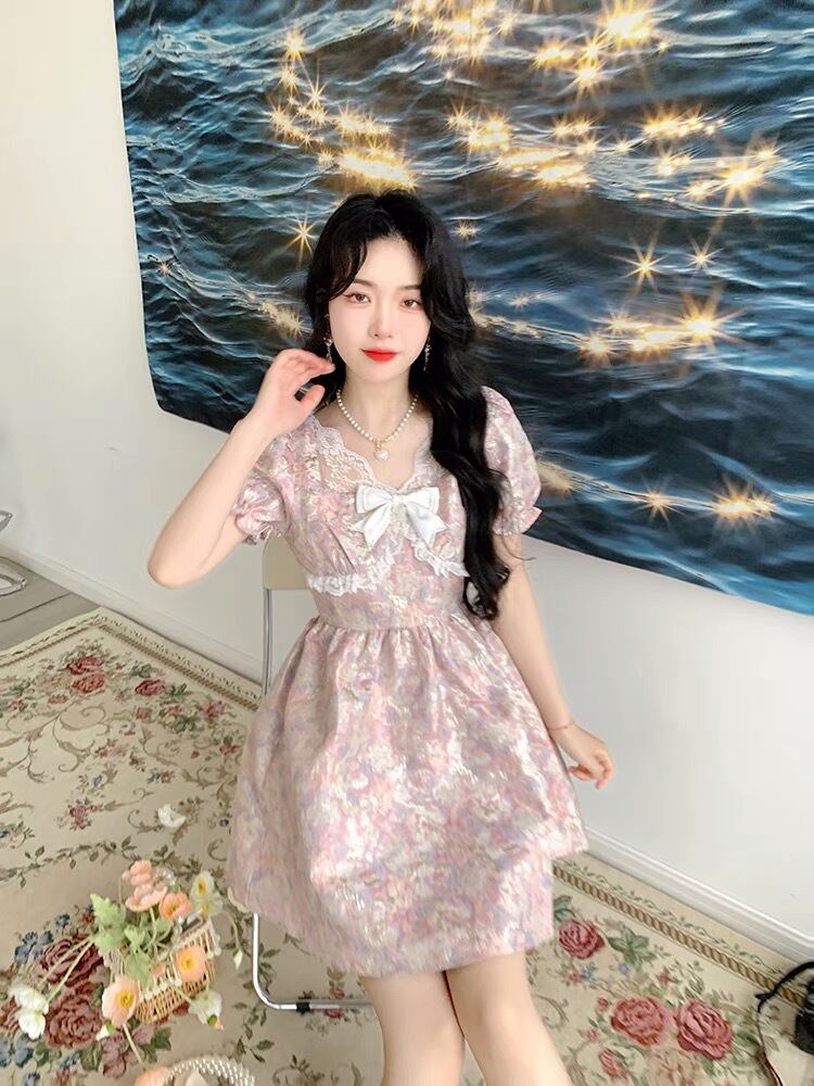 イノセントワールド レースジャンパースカート ワンピース 十字架 薔薇 花柄 M イノセントワールド 花柄JSK イノセントワールド レースジャンパー