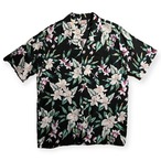 "EVERGREEN ISLAND" All Over Pattern Hawaiian Shirts / "エバーグリーンアイランド” 総柄 ハワイアンシャツ