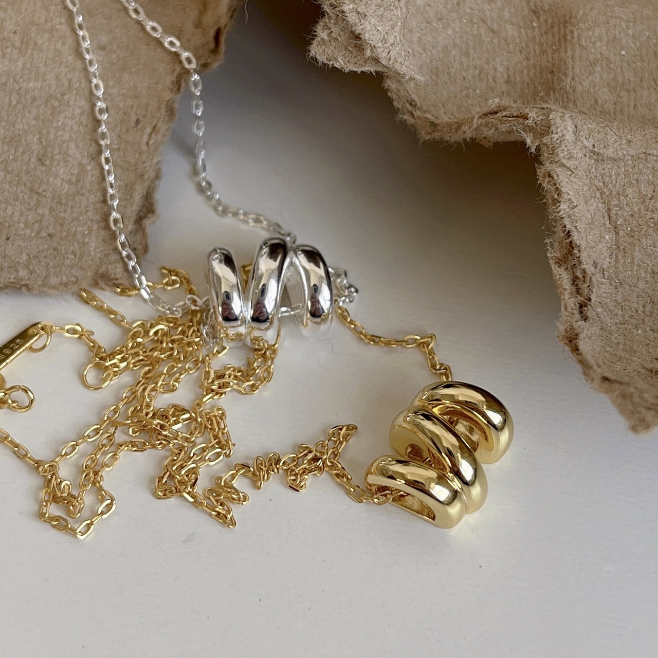 S925 Cornet necklace (N165-2)