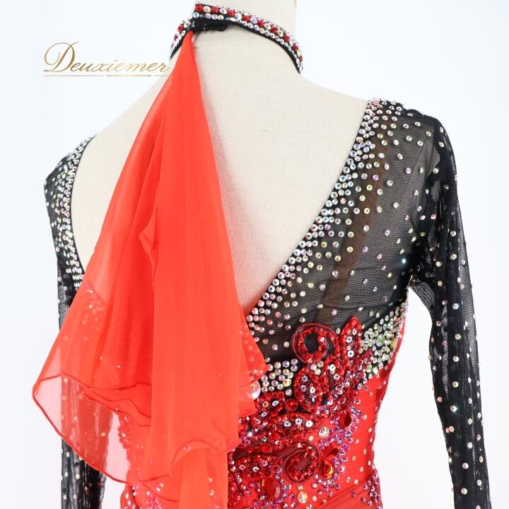 社交ダンス 衣装 スタンダード ドレス スタンダードドレス ワンピース