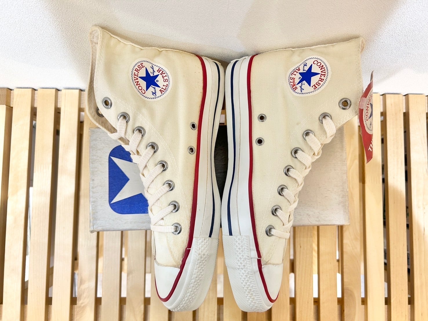 converse（コンバース）ALL STAR（オールスター）Hi 生成り 8.5 27cm