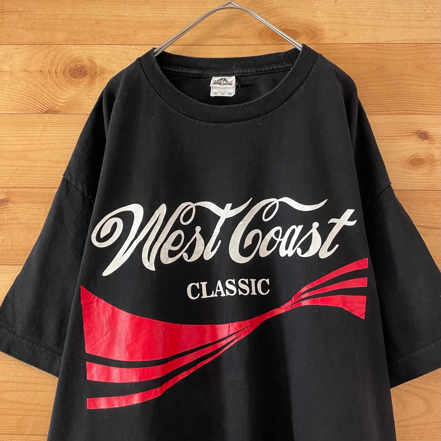 ALSTYLE】West Coast ロゴ プリント Tシャツ XL ビッグサイズ US古着