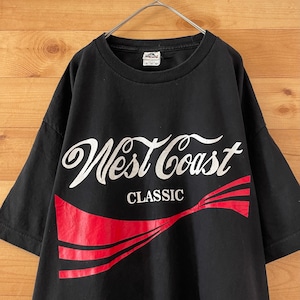 【ALSTYLE】West Coast ロゴ プリント Tシャツ XL ビッグサイズ US古着 アメリカ古着