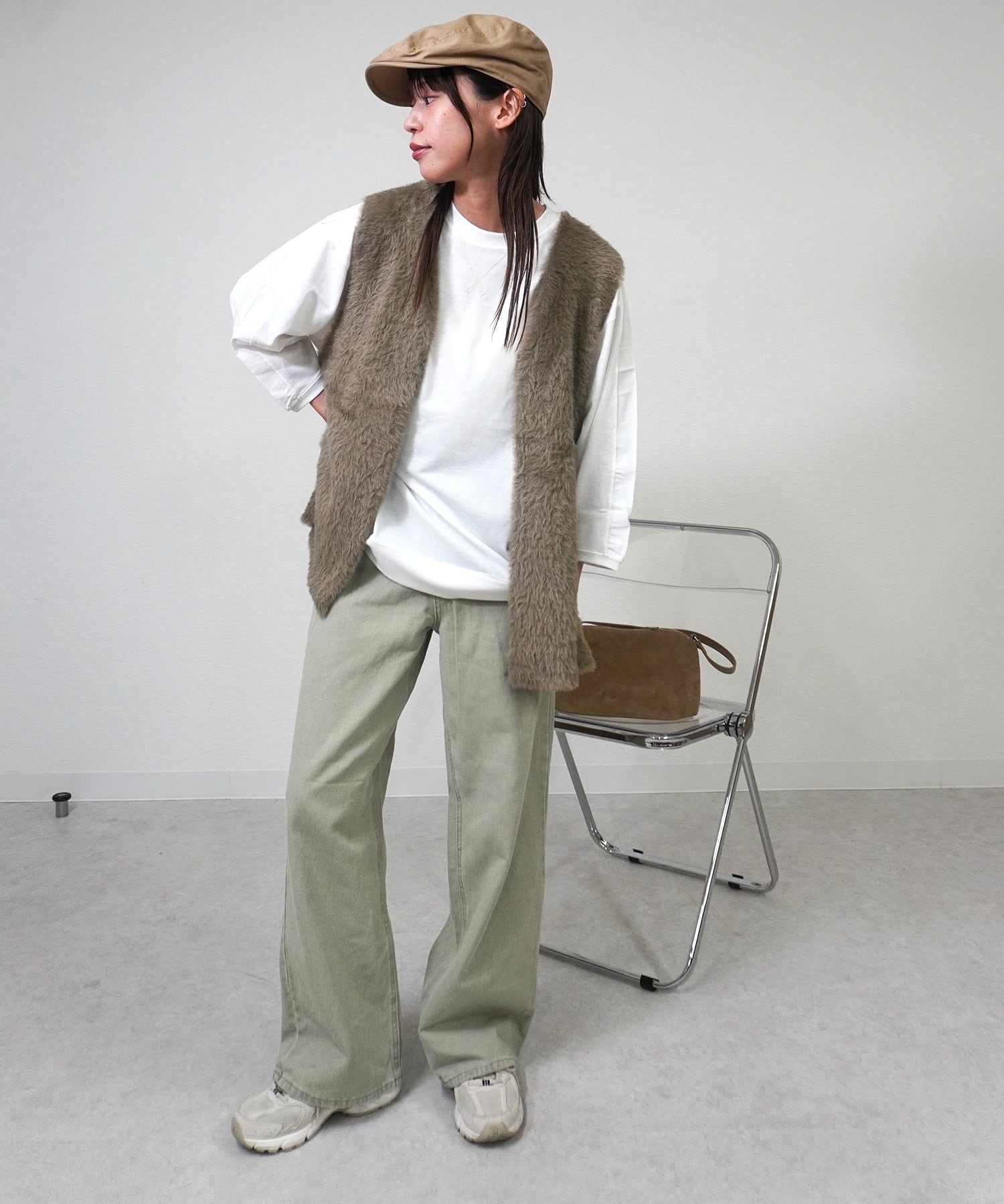 カツラギ5ポケワイドパンツ 5170100 (0825) | gossara(ゴサラ)