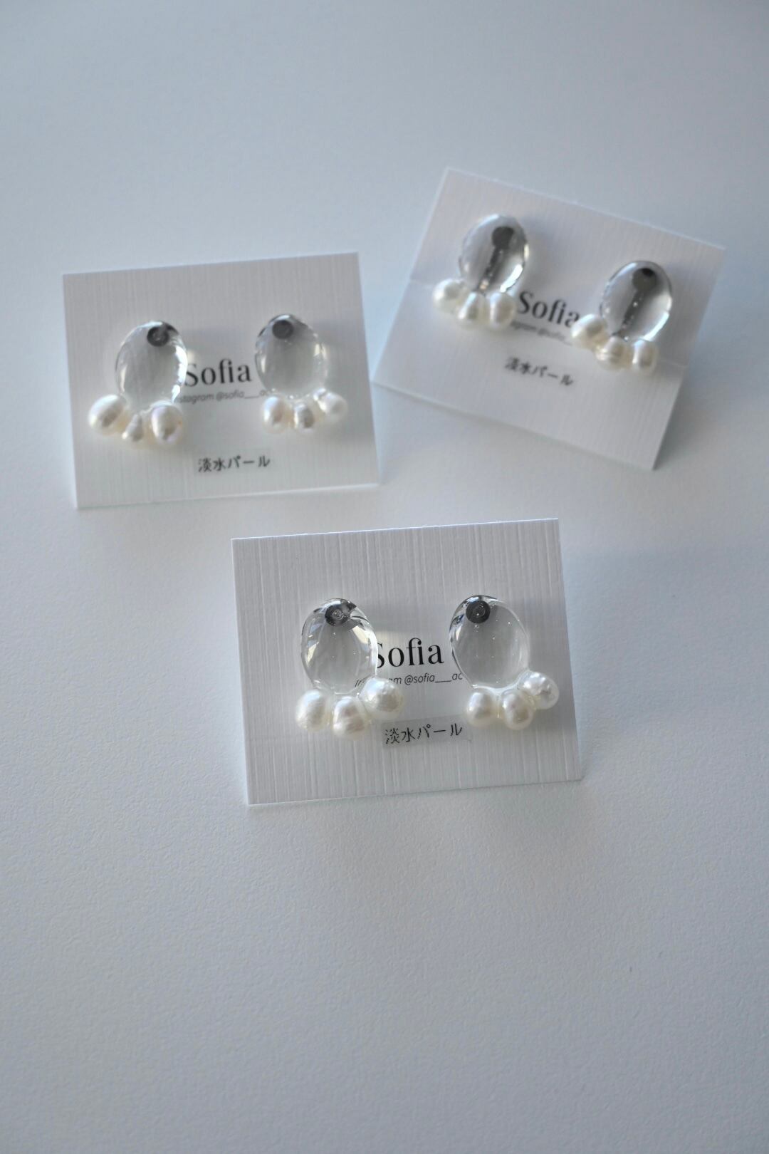 【 peplum 】pierce / earring (e0474)