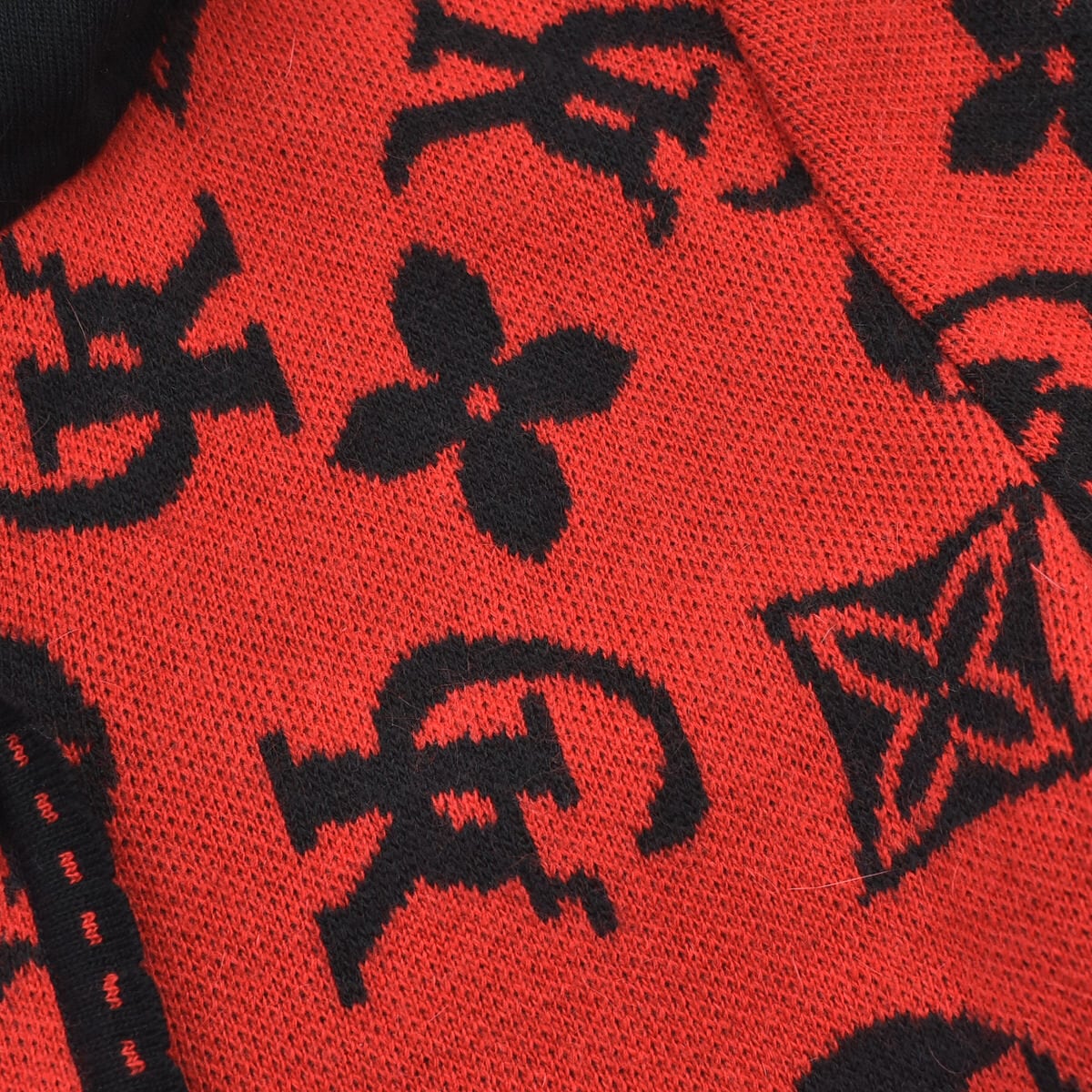 Jp luxury brand 伊太利屋 monogram knit coat | 古着屋 grin days