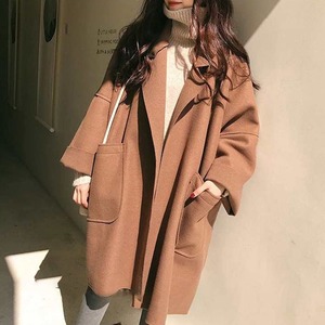 オーバーサイズ　チェスターコート　ロングコート　２color