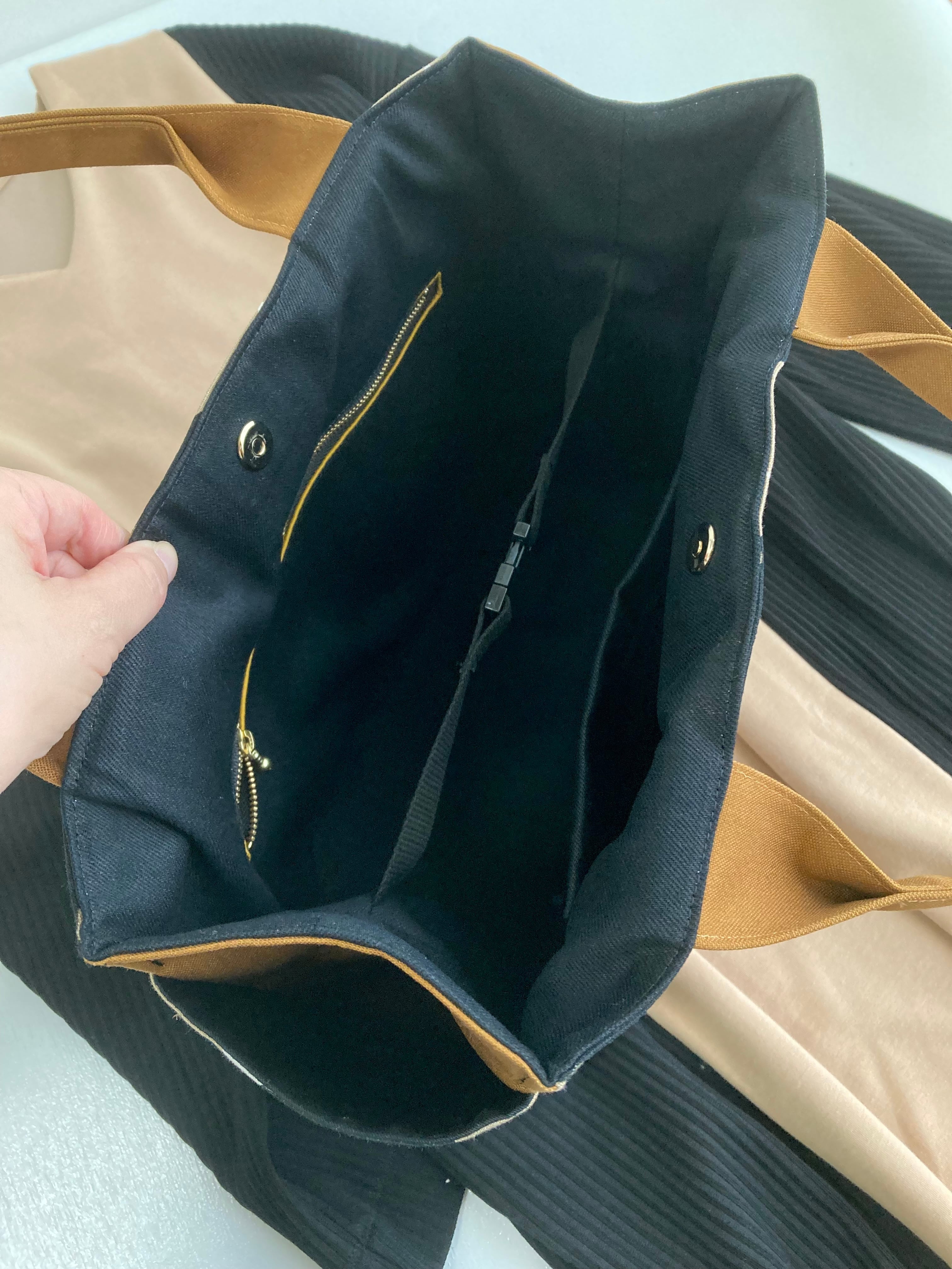 両サイドポケットトートバッグ（北欧風お花） | kimmy キミー