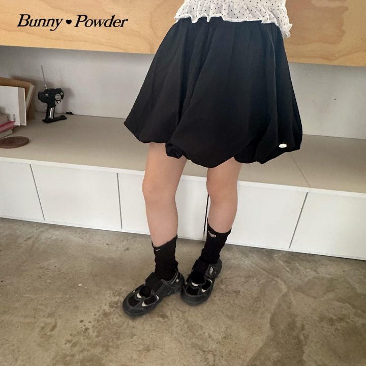 [Bunny Powder] Planning) B Balloon Skirt / [버니파우더] 기획)B벌룬스커트