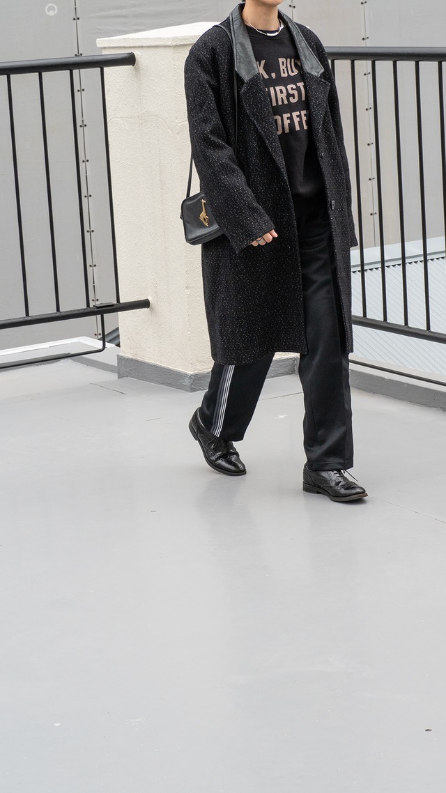 "JOHN GALT" '90s vintage OK,BUT FIRST COFFEE sweat